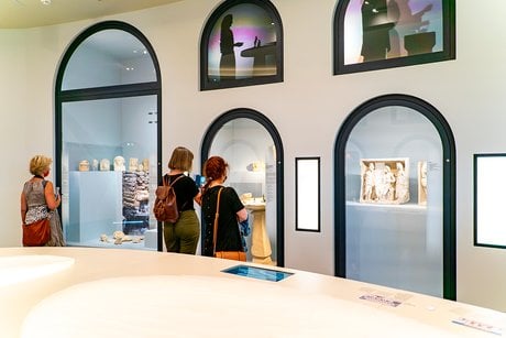 La galerie des objets archéologiques