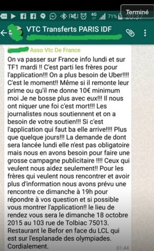 vtc de france