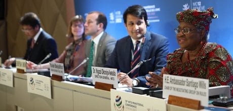 Yuvan Beejadhur et Ngozi Okonjo Iweala