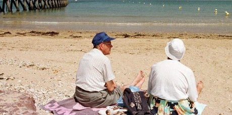 Tourisme Un couple de retraités