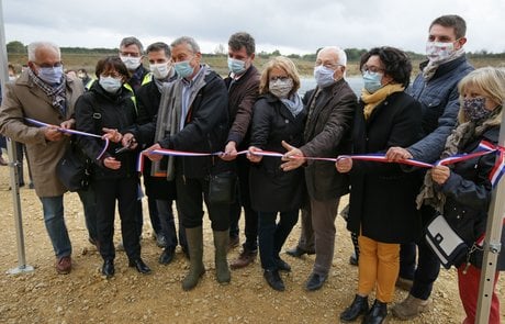 Inauguration Centrale Flotovoltaïque Poitiers