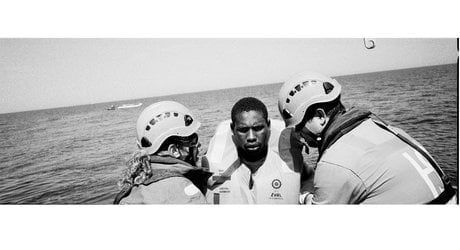 Edouard Elias a passé trois semaines à bord de l’Aquarius.