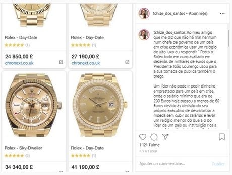 Tchize post Insta