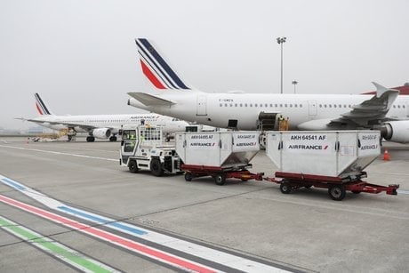 tracteur a bagages autonome
