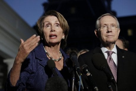 Nancy Pelosi et Harry Reid