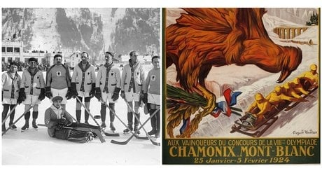 Les tout premiers Jeux olympiques d'hiver se sont tenus à Chamonix en 1924