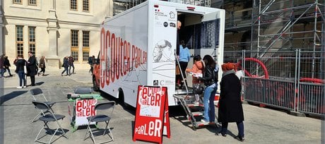 mobile language laboratory, DGLFLF, CNRS