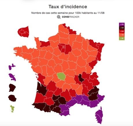 carte covid