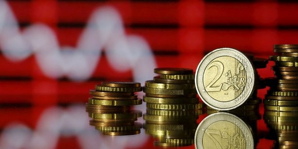 Illustration monnaie, euro, argent, bourse, dividendes, croissance, PIB