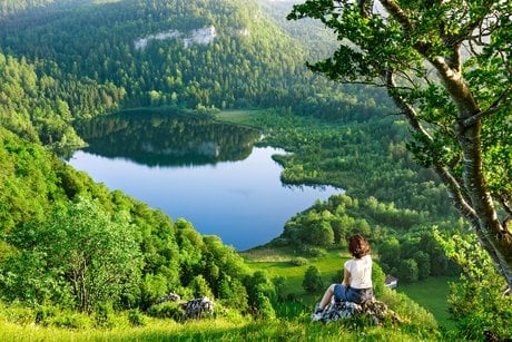 Lac de Bonlieu (Jura)