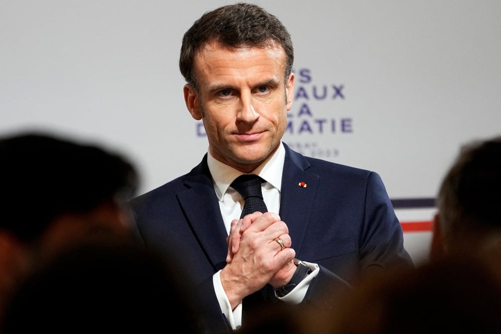 Emmanuel macron a paris