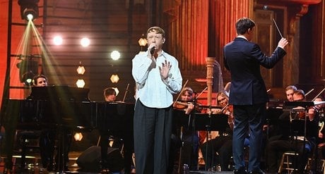 Eddy de Pretto - Enregistrement de l'émission Le Grand Echiquier : Spéciale Dalida à l'Opéra royal de Versailles