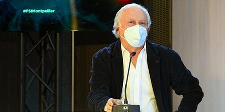 Jean-François Delfraissy, lors du FSI de Montpellier le 18 mai 2021