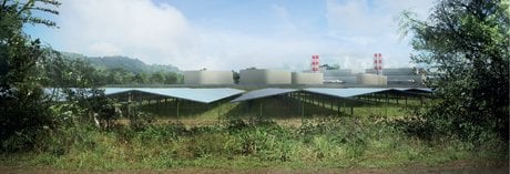 Guyane, future centrale Livarot,