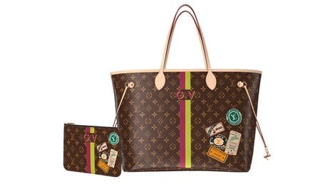 Neverfull Vuitton, 1800 euros.