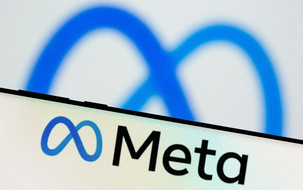 Illustration du logo de meta