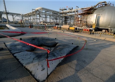 Dix jours apres les attaques, aramco a retabli ses capacites de production