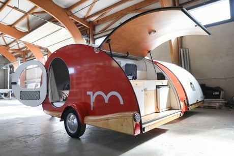 Le modèle de mini-caravanes My Drop