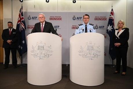 Ironside, AFP, Scott Morrison, Reece Kershaw