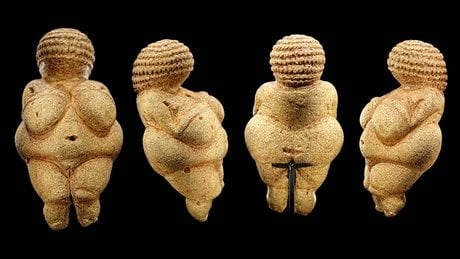 La Vénus de Willendorf, conservée au muséum d’histoire naturelle de Vienne.