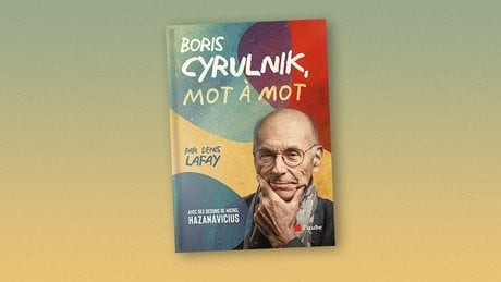 « Boris Cyrulnik, mot à mot », de Denis Lafay avec des dessins de Michel Hazanavicius, l'Aube, 168 pages, 19,90 euros.