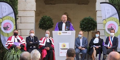 Philippe Augé, président de l'Université de Montpellier