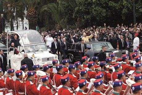 roi mohammed VI pape françois