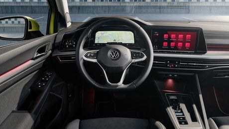 Illustration Golf 8 Volkswagen