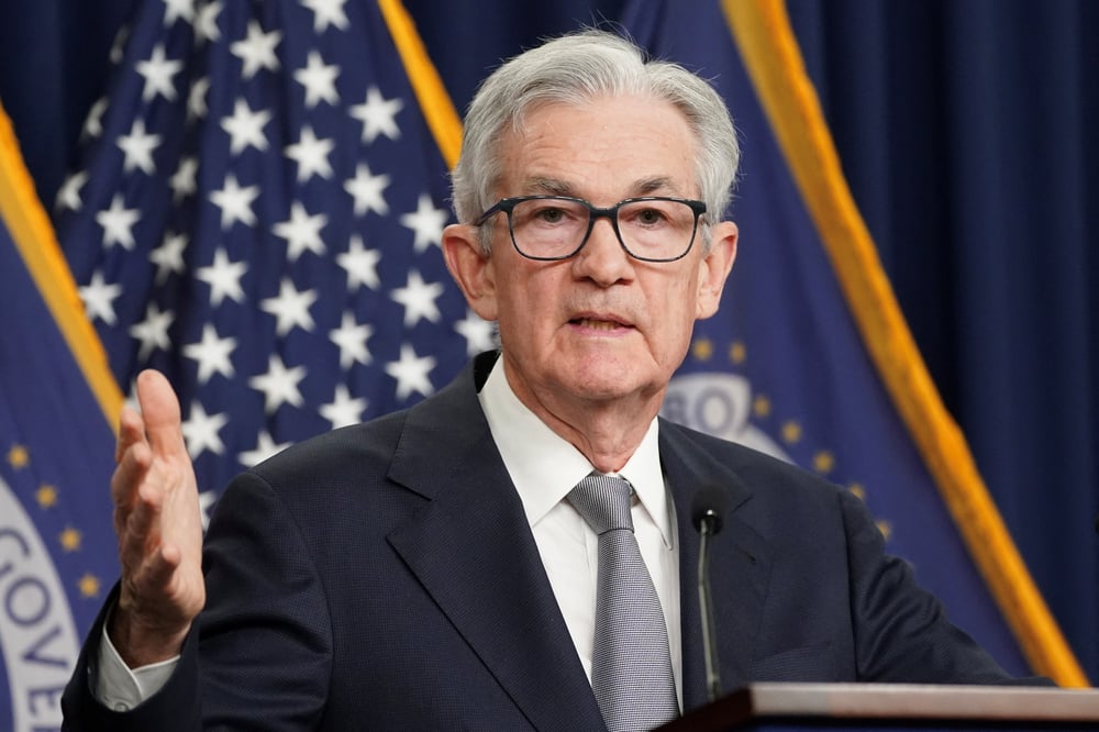Le president de la fed, jerome powell