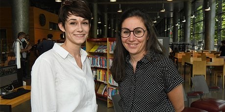 Anaïs Danon et Juliana Stoppa, co-directrices du Pôle Culture et Patrimoine de la Ville et Métropole de Montpellier