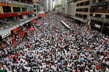 Hong Kong, manifestation, projet de loi, extradition, Chine
