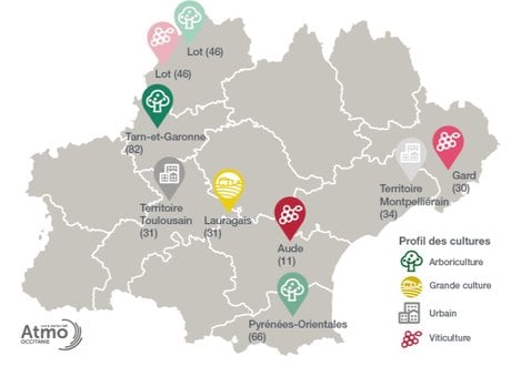 carte pesticide