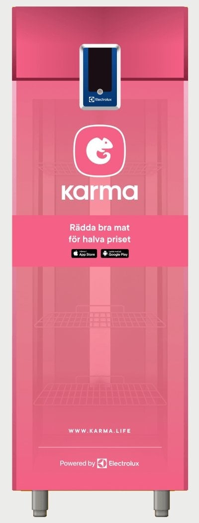Le frigo de l'appli Karma