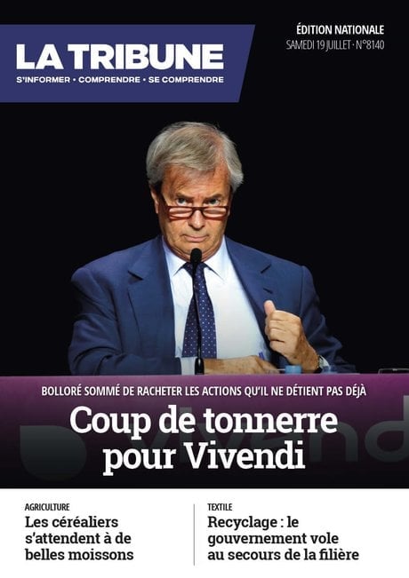 Une de samedi 19 juillet 2025
