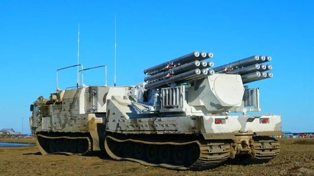 Système antiaérien arctique Pantsir-SA russe déployé sur la terre d'Alexandra dans le cadre d'une campagne d'essai (août 2020).
