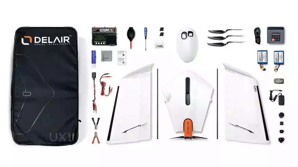 Pack classique d'un drone de reconnaissance photographique UX11.