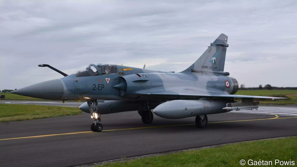 Mirage 2000-5F (47) français lors du Spotters Day de la base aérienne de Florennes (18 octobre 2023).