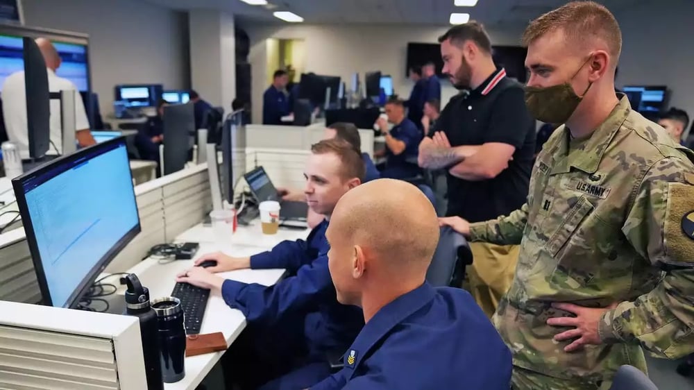 Opérations au sein du Cyber Command américain.
