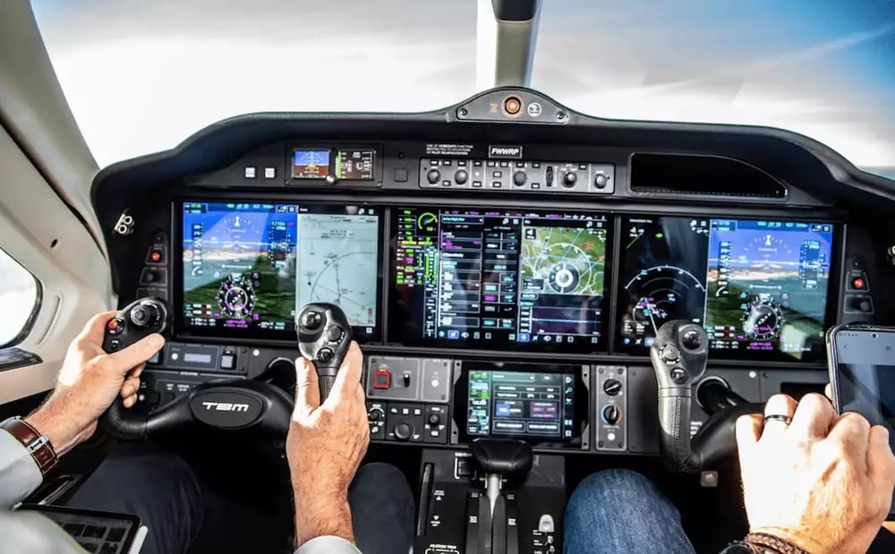 L'avionique G3000 Prime signée Garmin entraîne un réel changement en termes de pilotage.
