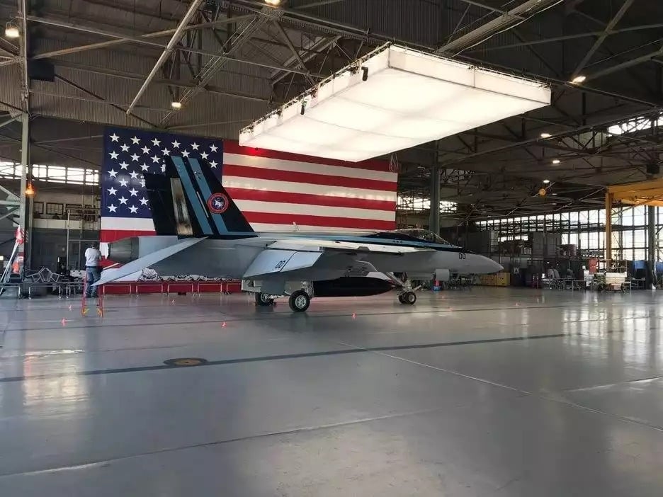 F/A-18E Super Hornet utilisé pour le film "Top Gun : Maverick".