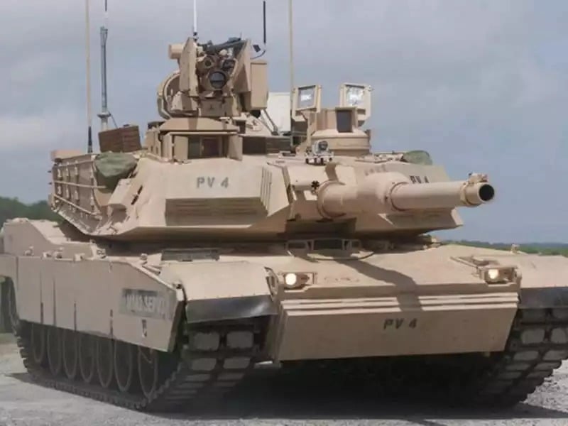 L'un des premiers M1A2 SEPv3 américain.
