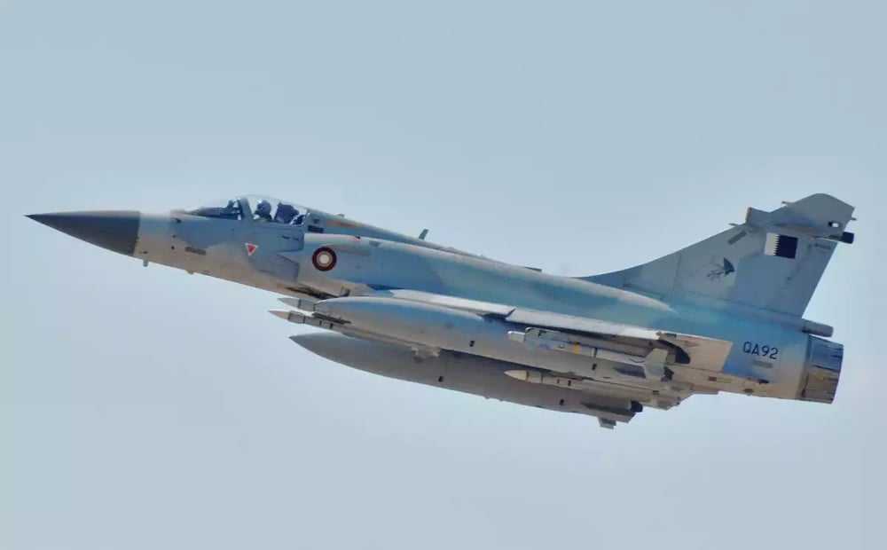 Mirage 2000-5EDA qatari durant l'opération Odyssey Dawn.