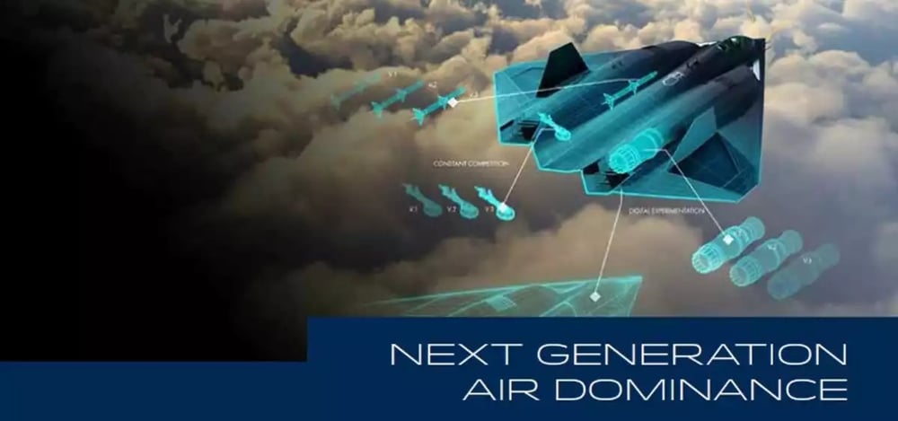 Le concept de NGAD selon l'USAF.