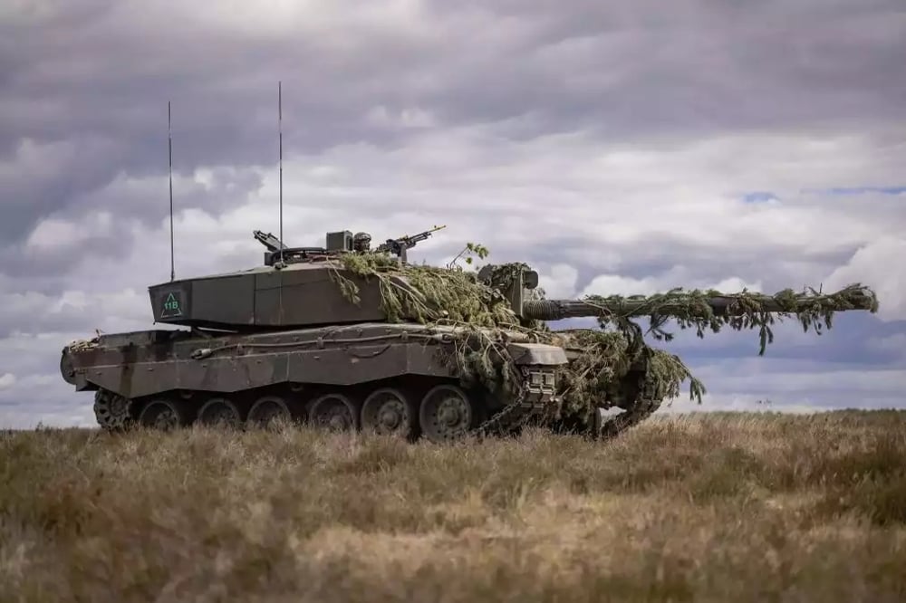 Char de combat Challenger 2 anglais.
