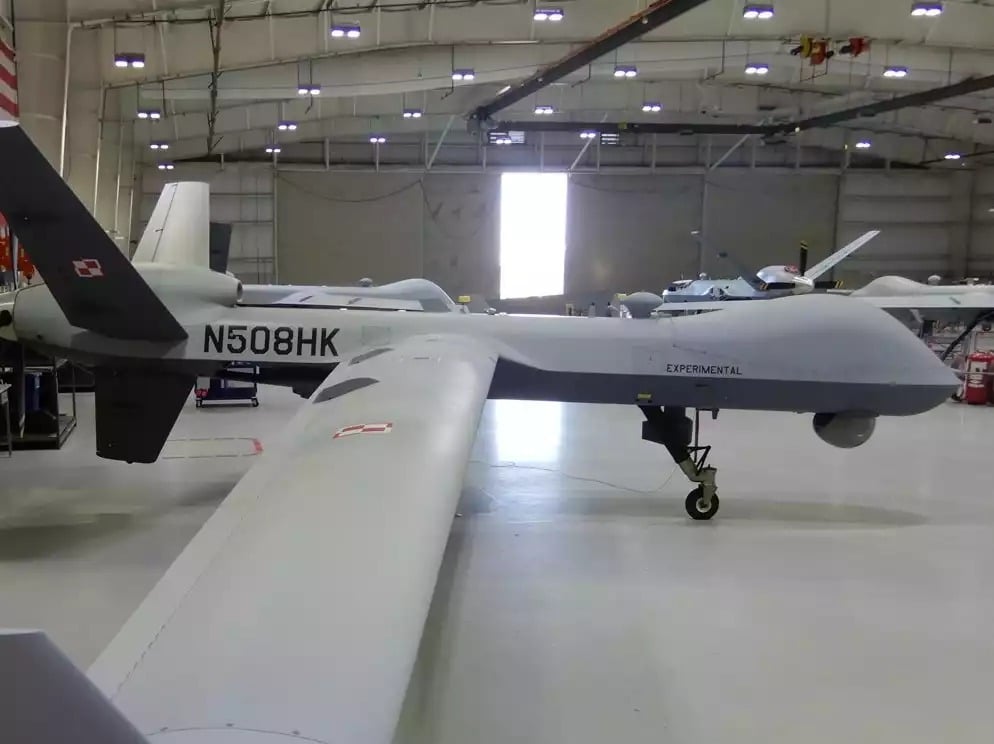 MQ-9A Reaper polonais prochainement loué à la Pologne.