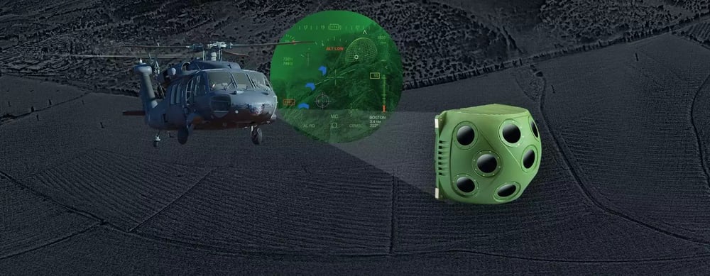 Les systèmes Brightnite d'Elbit Systems offrent des capacités d'environnement visuel dégradé (DVE).