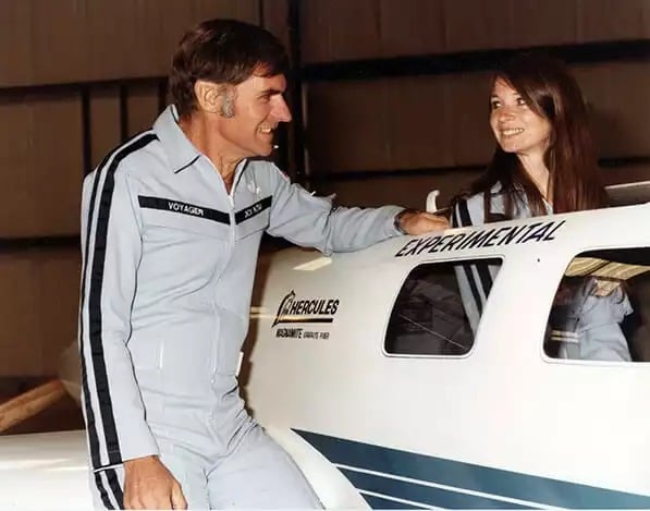 3 Burt Rutan qui fit le tour du monde sans escale avec le Voyager