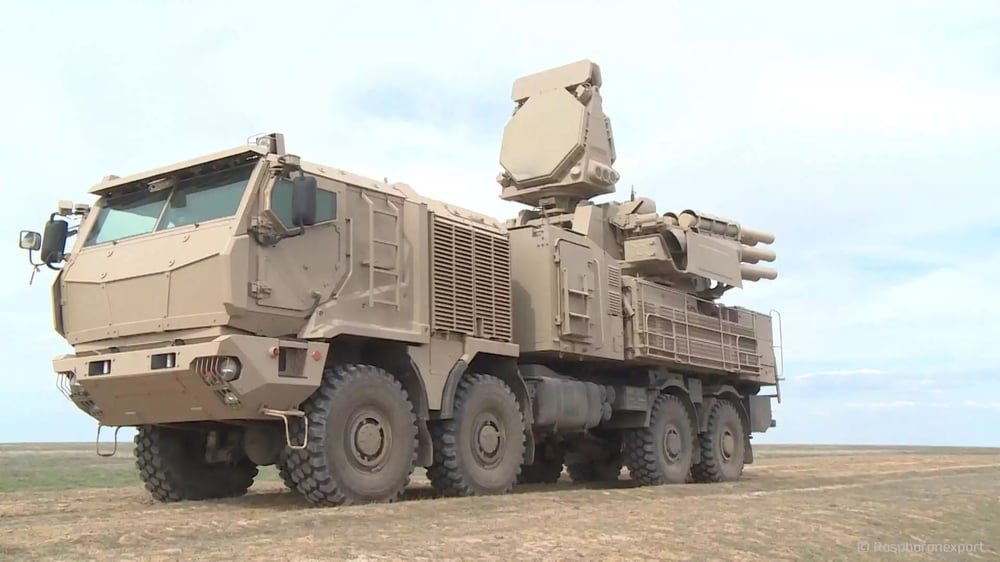 Système antiaérien courte/très portée Pantsir-S1M.