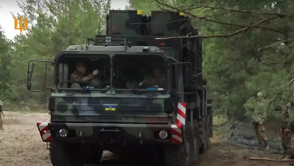 Système antiaérien MIM-104 Patriot ukrainien (probablement PAC-2 ex-allemand).