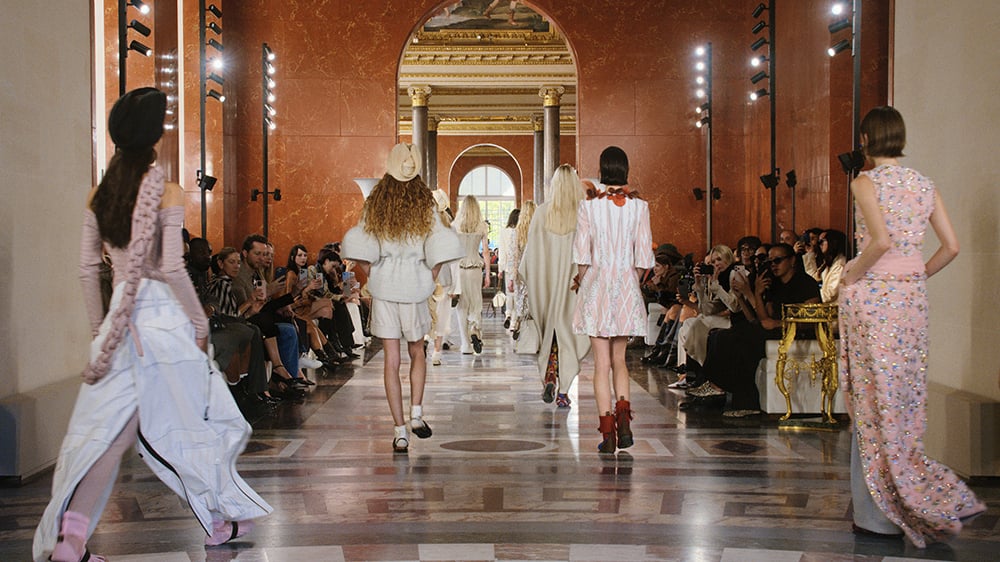 Le défilé Louis Vuitton.